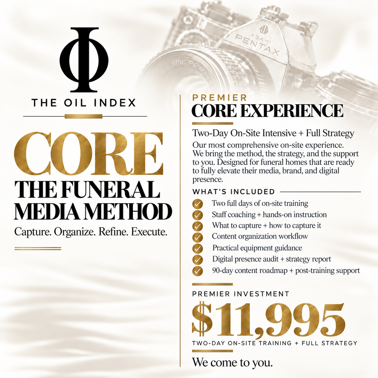 CORE: The Funeral Media Experience - Premier Core Experience