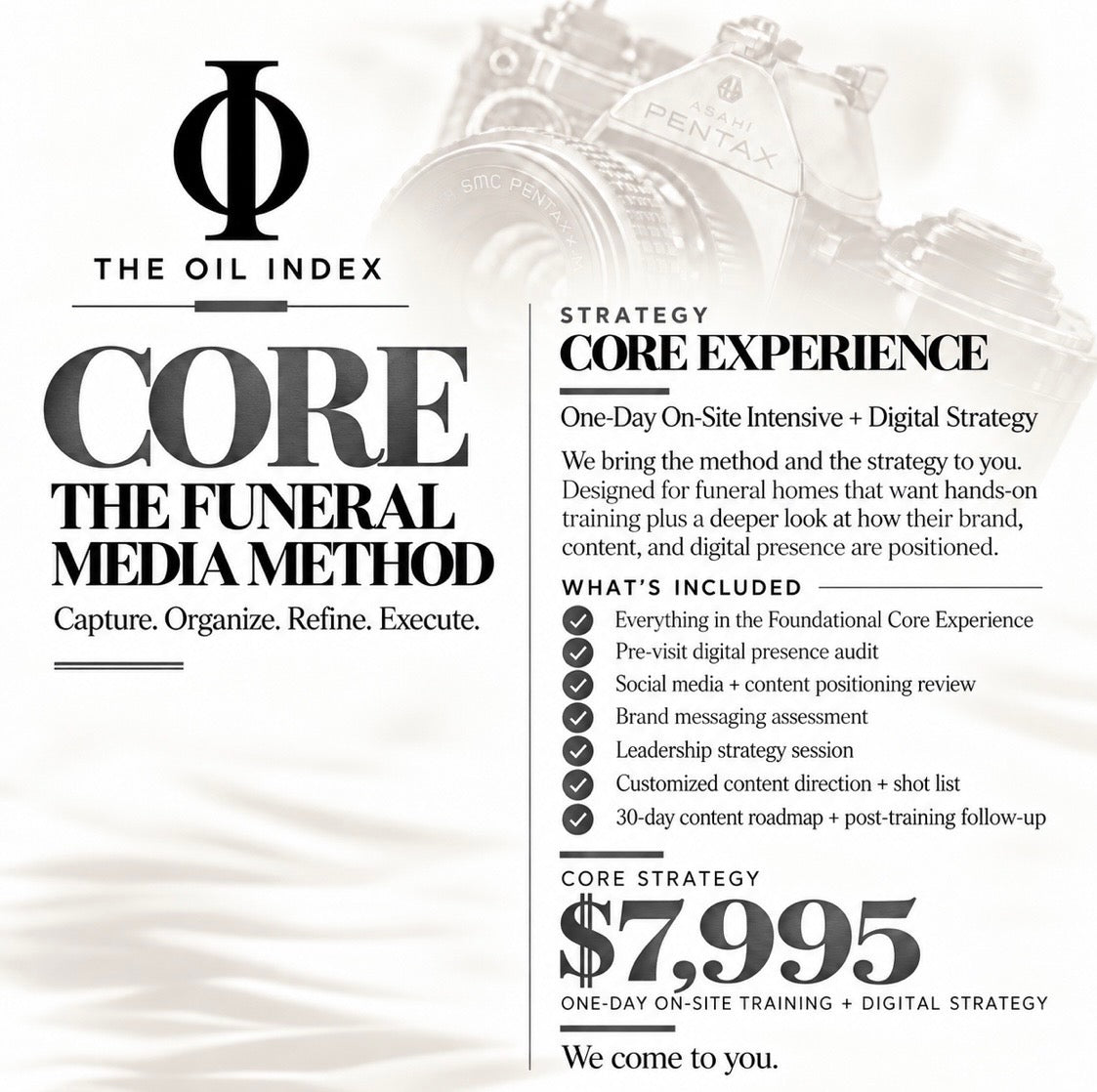CORE: The Funeral Media Method - Strategy Core Experience