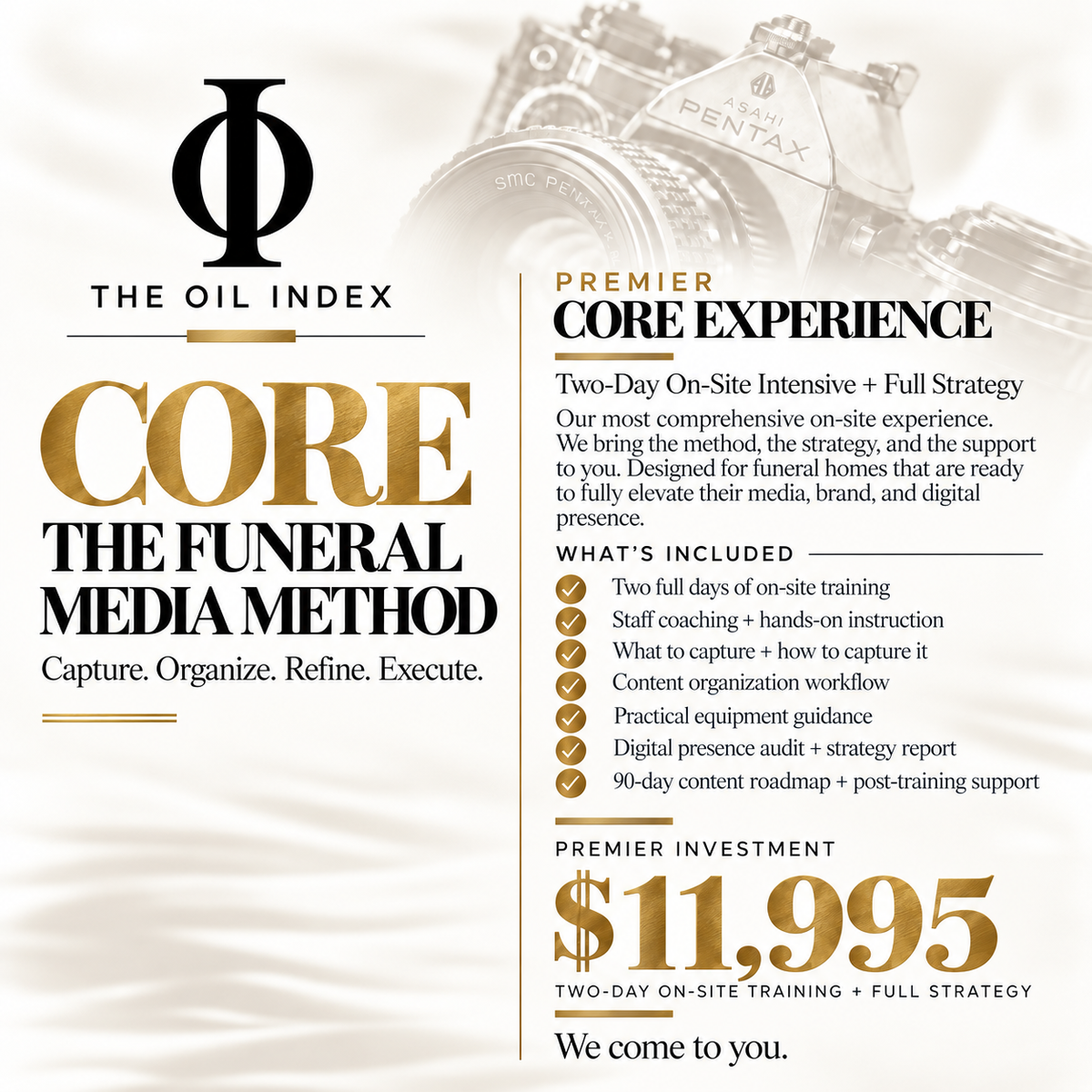CORE: The Funeral Media Experience - Premier Core Experience