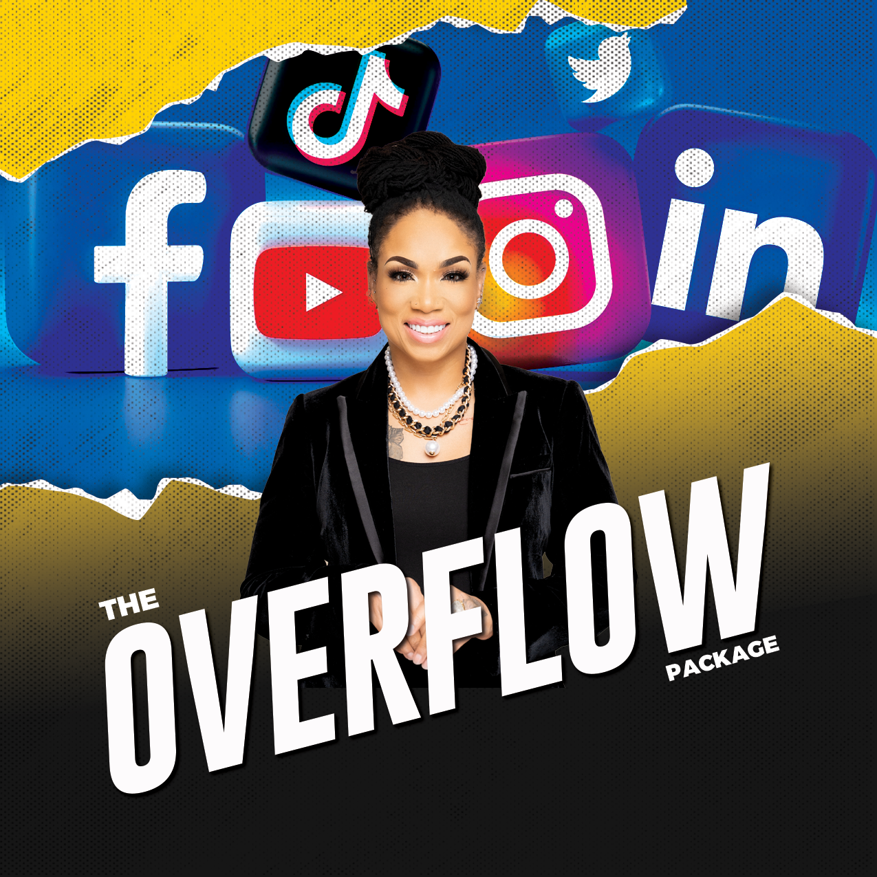 The Overflow Social Media Branding Package